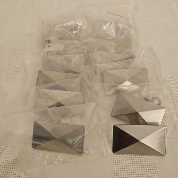 12 Pack Cabinet Knobs Brushed Nickel Silver With Screws For Dresser Drawers - Picture 3 of 16